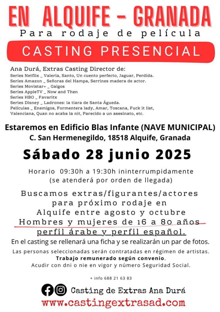 Casting de Extras Ana Durá Casting